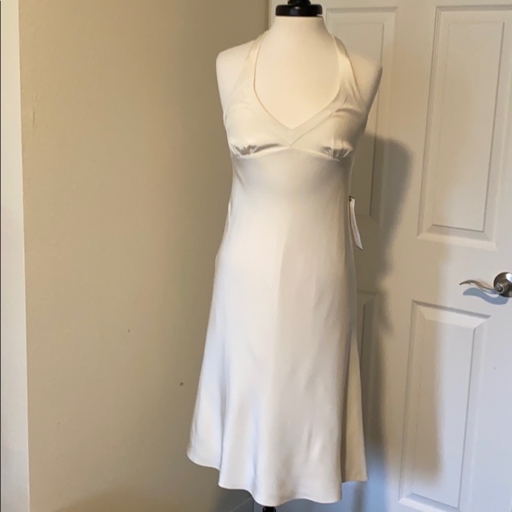 J. Crew wedding/party dress. 100% silk crepe. NWT